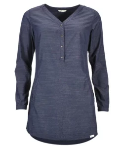 FRILUFTS KEA TUNIC L/S Frauen - Tunika Dark Sapphire