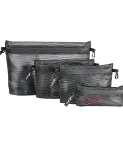 FRILUFTS UTILITY BAG SET - Packbeutel Black Mesh