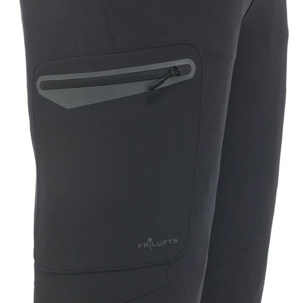 FRILUFTS TOPITZA SOFTSHELL PANTS Männer - Trekkinghose Caviar – Bild 5