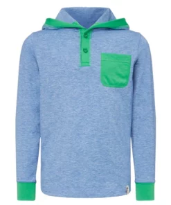 FRILUFTS BITONTO HOODED LONGSLEEVE Kinder - Funktionsshirt Nautical Blue