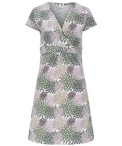 FRILUFTS HEDJE PRINTED DRESS Frauen - Kleid Sea Spray