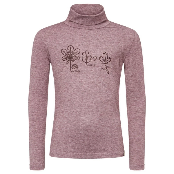 FRILUFTS BLACKSAS PRINTED TURTLENECK LONGSLEEVE Kinder - Funktionsshirt Fig