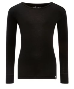 FRILUFTS KLAKSVIK LONGSLEEVE Kinder - Funktionsunterwäsche Caviar