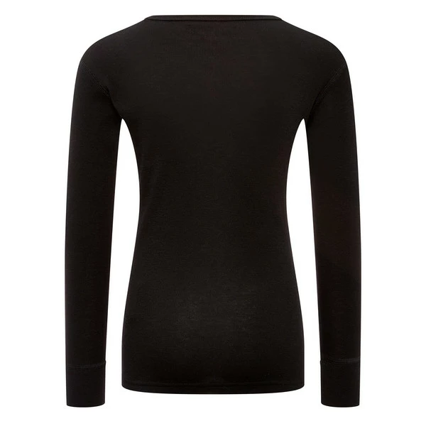 FRILUFTS KLAKSVIK LONGSLEEVE Kinder - Funktionsunterwäsche Caviar – Bild 2