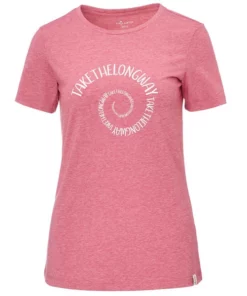 FRILUFTS BITONTO PRINTED T-SHIRT Frauen - Funktionsshirt Cerise