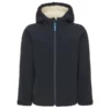 FRILUFTS HEIMAEY HOODED SOFTSHELL JACKET Kinder - Softshelljacke Dark Sapphire