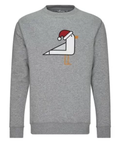 FRILUFTS OMAUI X-MAS SWEATER Männer - Sweatshirt Smoked Pearl