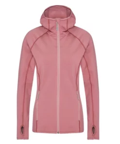 FRILUFTS OUSE HOODED FLEECE JACKET Frauen - Fleecejacke Nostalgia Rose