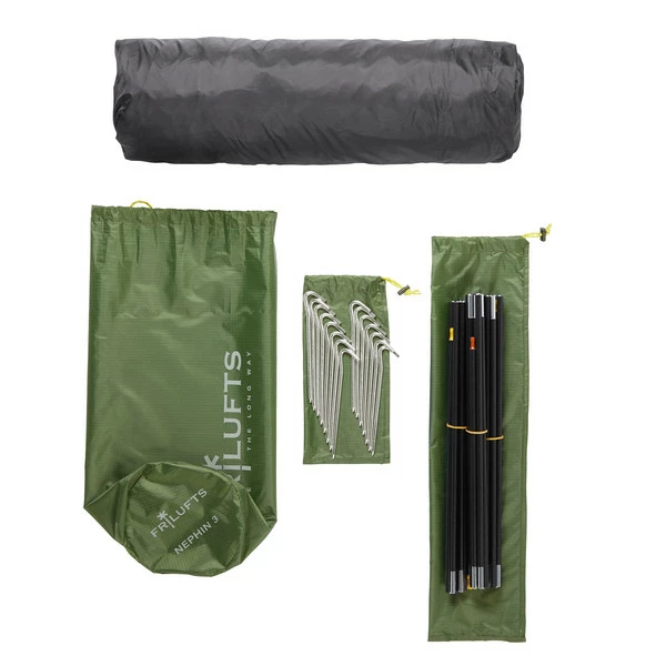 FRILUFTS NEPHIN 3 - Kuppelzelt Vineyard Green – Bild 16