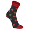 FRILUFTS VILLARRICA STRAWBERRY SOCKS Unisex - Freizeitsocken Caviar
