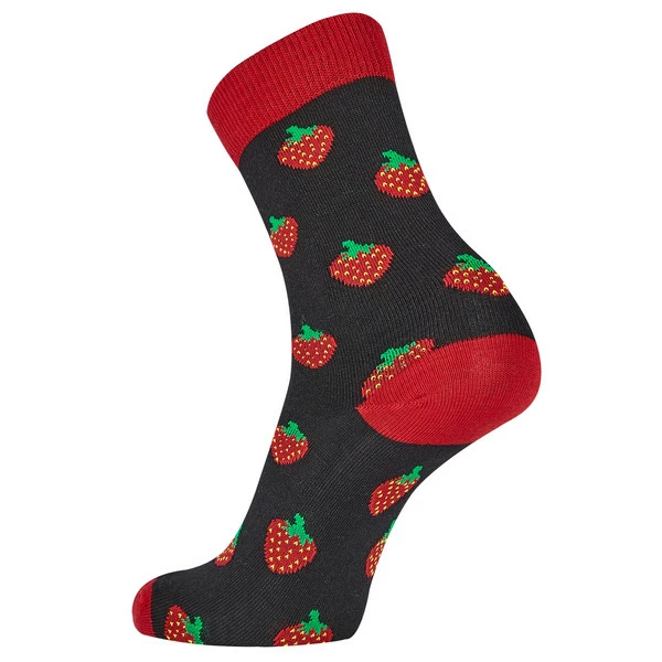 FRILUFTS VILLARRICA STRAWBERRY SOCKS Unisex - Freizeitsocken Caviar – Bild 2