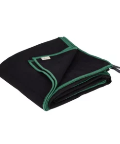 FRILUFTS MICROFIBRE TOWEL W:O:A - Reisehandtuch Green/black