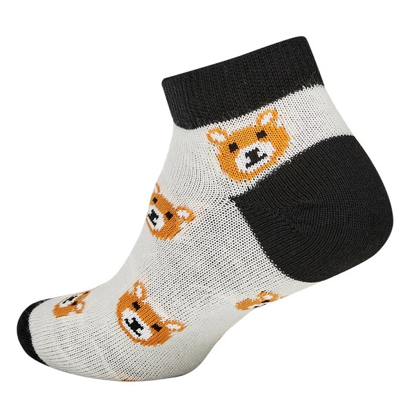 FRILUFTS VILLARRICA BEAR HALFCUT SOCKS Kinder - Freizeitsocken Caviar – Bild 2