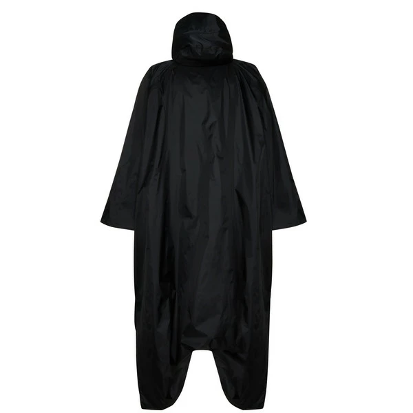 FRILUFTS HENGIFOSS RAIN PONCHO W:O:A Unisex - Regenponcho Caviar – Bild 3