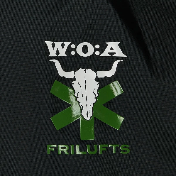 FRILUFTS HENGIFOSS RAIN PONCHO W:O:A Unisex - Regenponcho Caviar – Bild 5